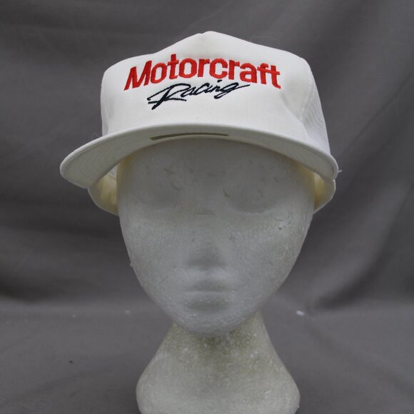 Vintage Trucker Hat - Motorcraft Racing by K Brand - Adult Snapback - Picture 1 of 8